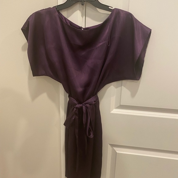 Purple Silk Dress - Picture 4 of 6
